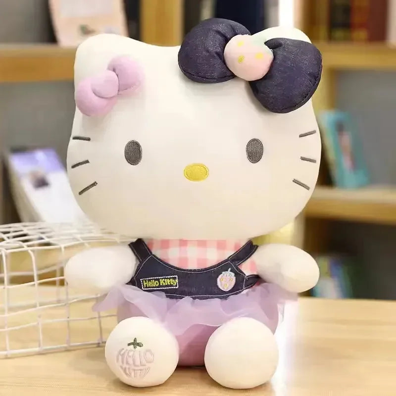 Dungaree Hello Kitty Plush Toy (30 cm) - Bear Hugs