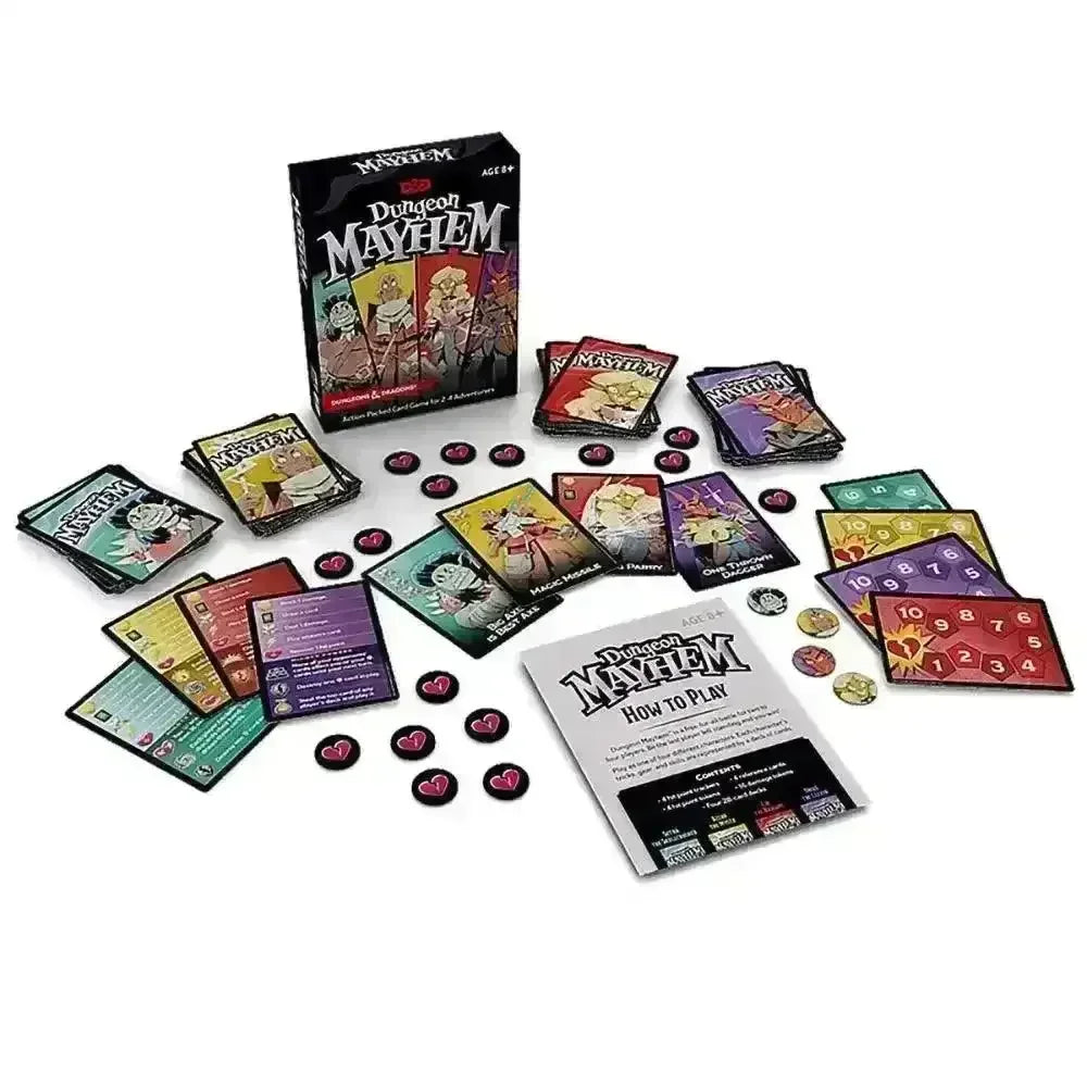 Dungeons & Dragons Card Game | Monster Madness Dungeon Mayhem Pack