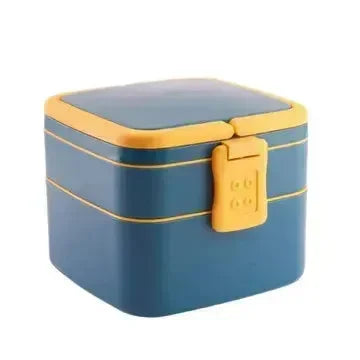Duo Decker Double Layer Tiffin Box - Bear Hugs