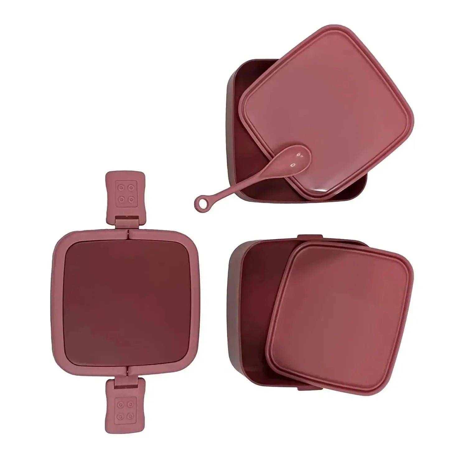 Duo Decker Double Layer Tiffin Box - Bear Hugs