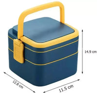 Duo Decker Double Layer Tiffin Box - Bear Hugs