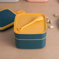 Duo Decker Double Layer Tiffin Box - Bear Hugs