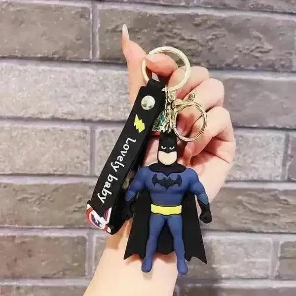 Dynamic Batman & Superman 3D Keychain - Bear Hugs