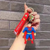 Dynamic Batman & Superman 3D Keychain - Bear Hugs