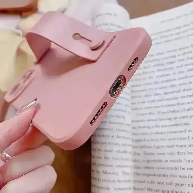 Dynamic Hand Band Silicone Case (For Samsung) - Bear Hugs