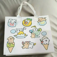 Eco-Chic Felt Tote Bags - Bear Hugs