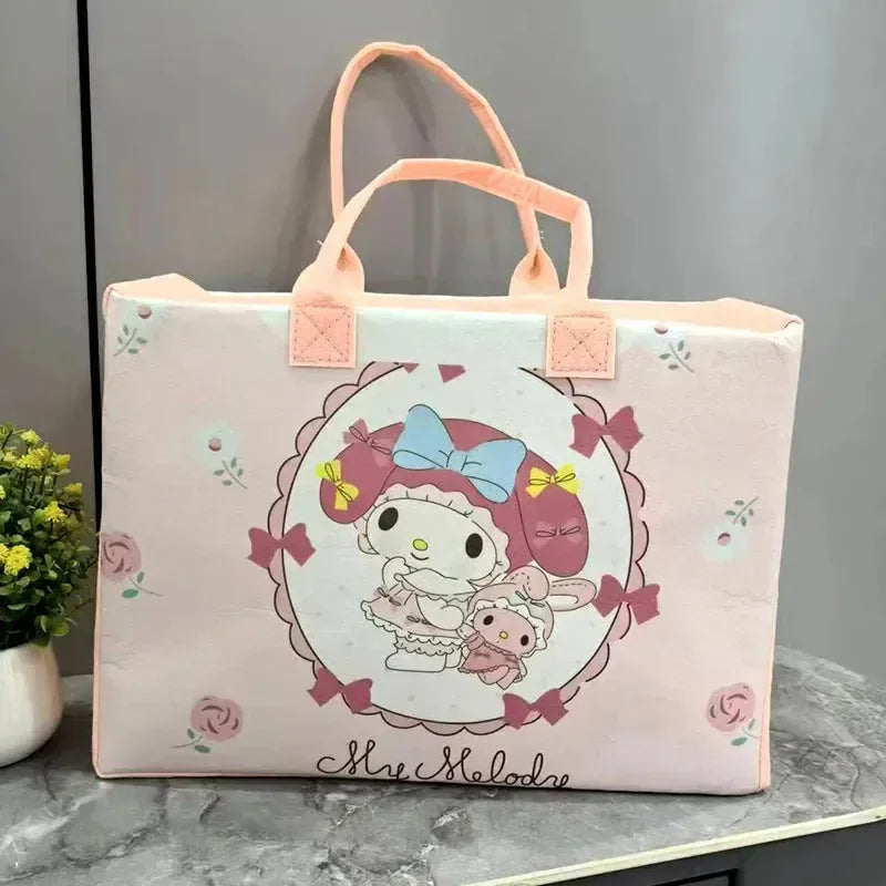 Eco-Chic Felt Tote Bags - Bear Hugs