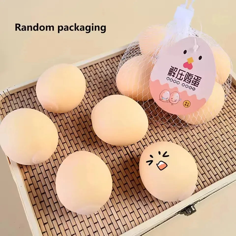 Egg-cellent Relief Squishy Egg Toy - Bear Hugs