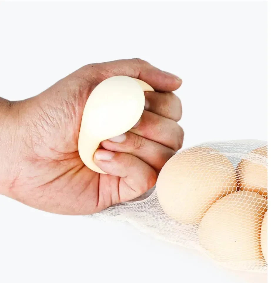 Egg-cellent Relief Squishy Egg Toy - Bear Hugs