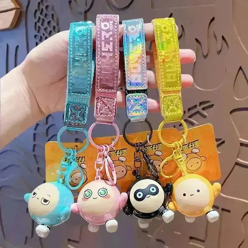 Egg Party Pendant Keychain - Bear Hugs