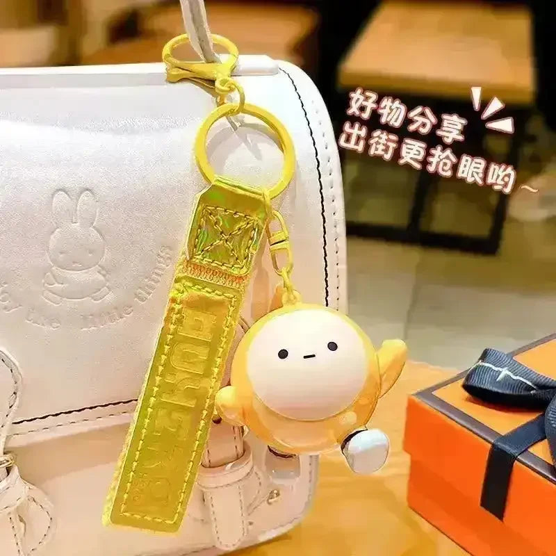 Egg Party Pendant Keychain - Bear Hugs