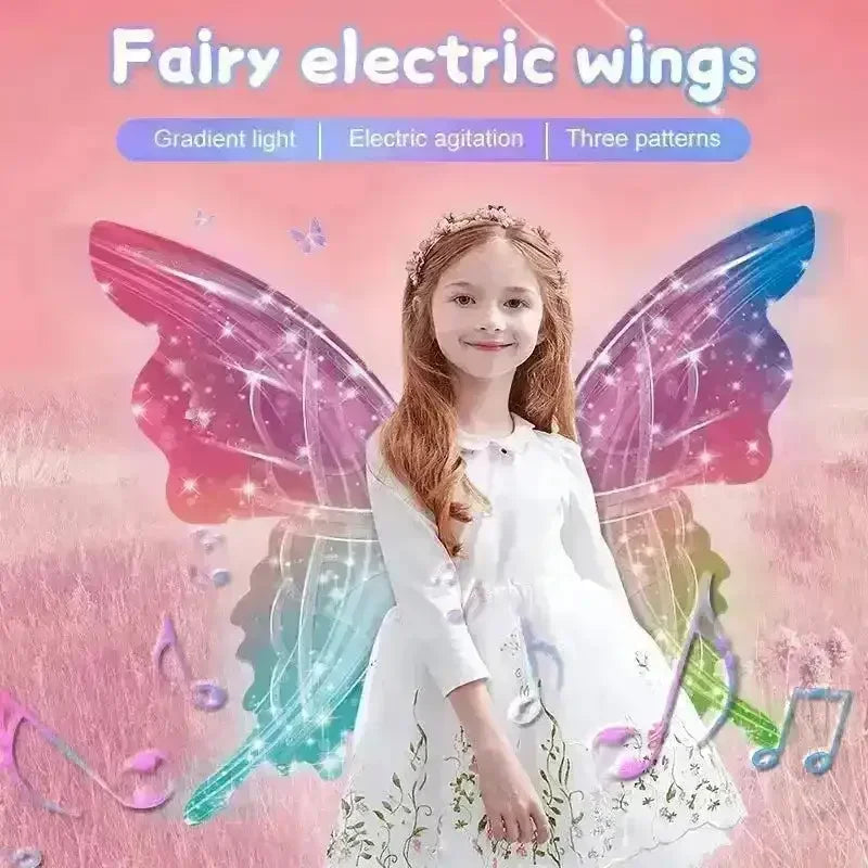Electric Glowing Butterfly Fairy Wings - Bear Hugs