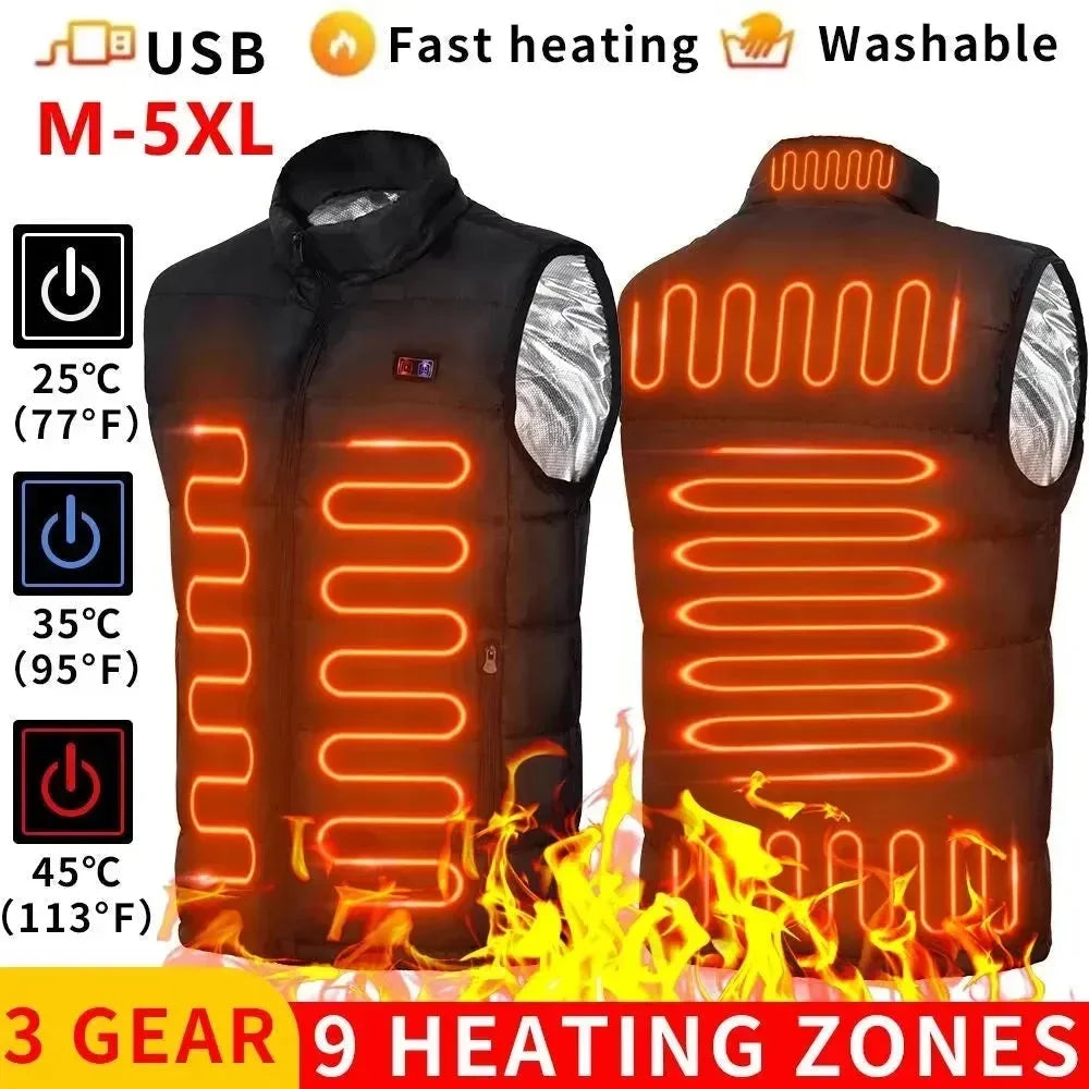 Electric Heated Vest Jacket - Bear Hugs