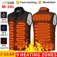Electric Heated Vest Jacket - Bear Hugs