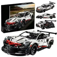 Electric Sports RC Car Model Building Block Set - Bear Hugs