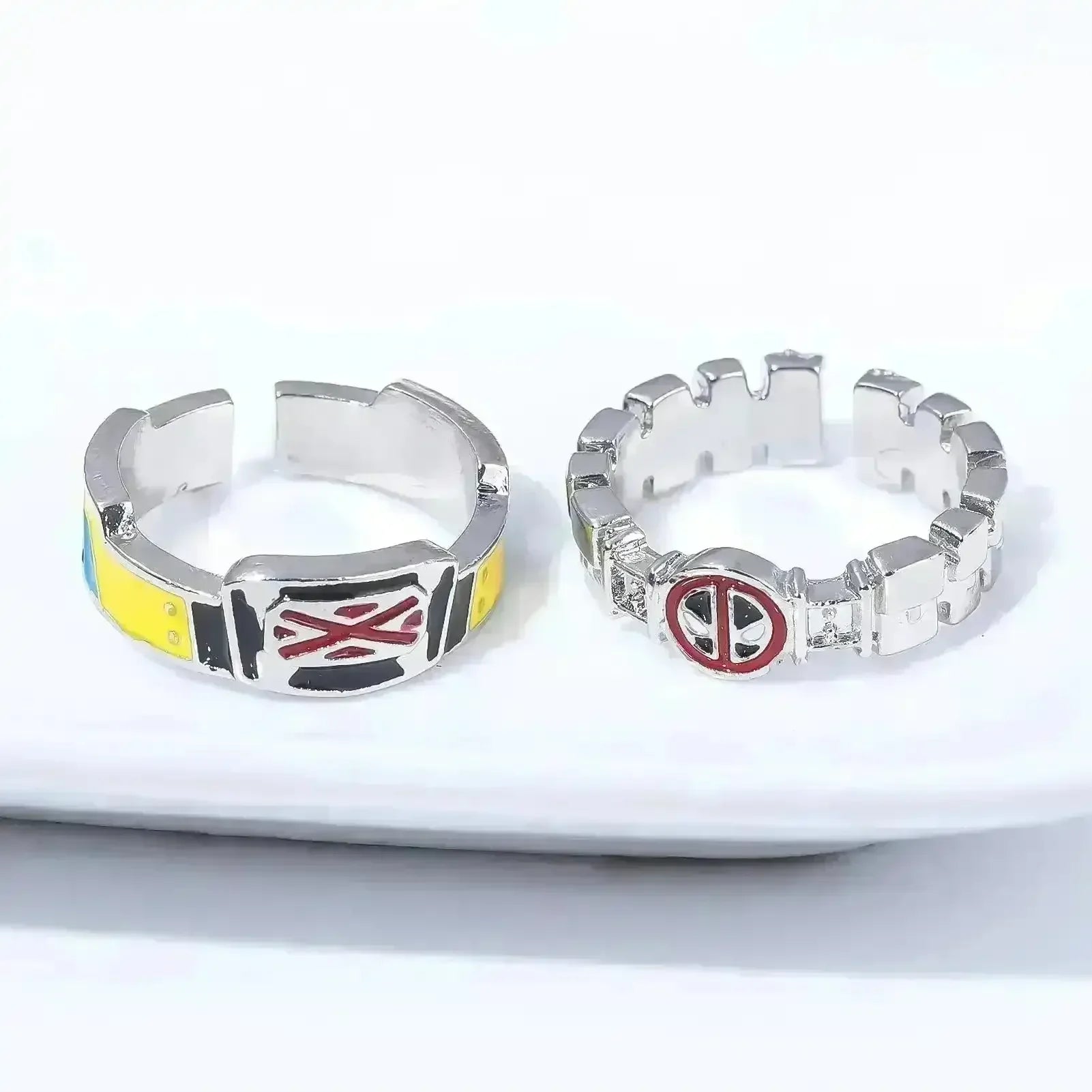 Elegant Deadpool and Wolverine Ring - Bear Hugs
