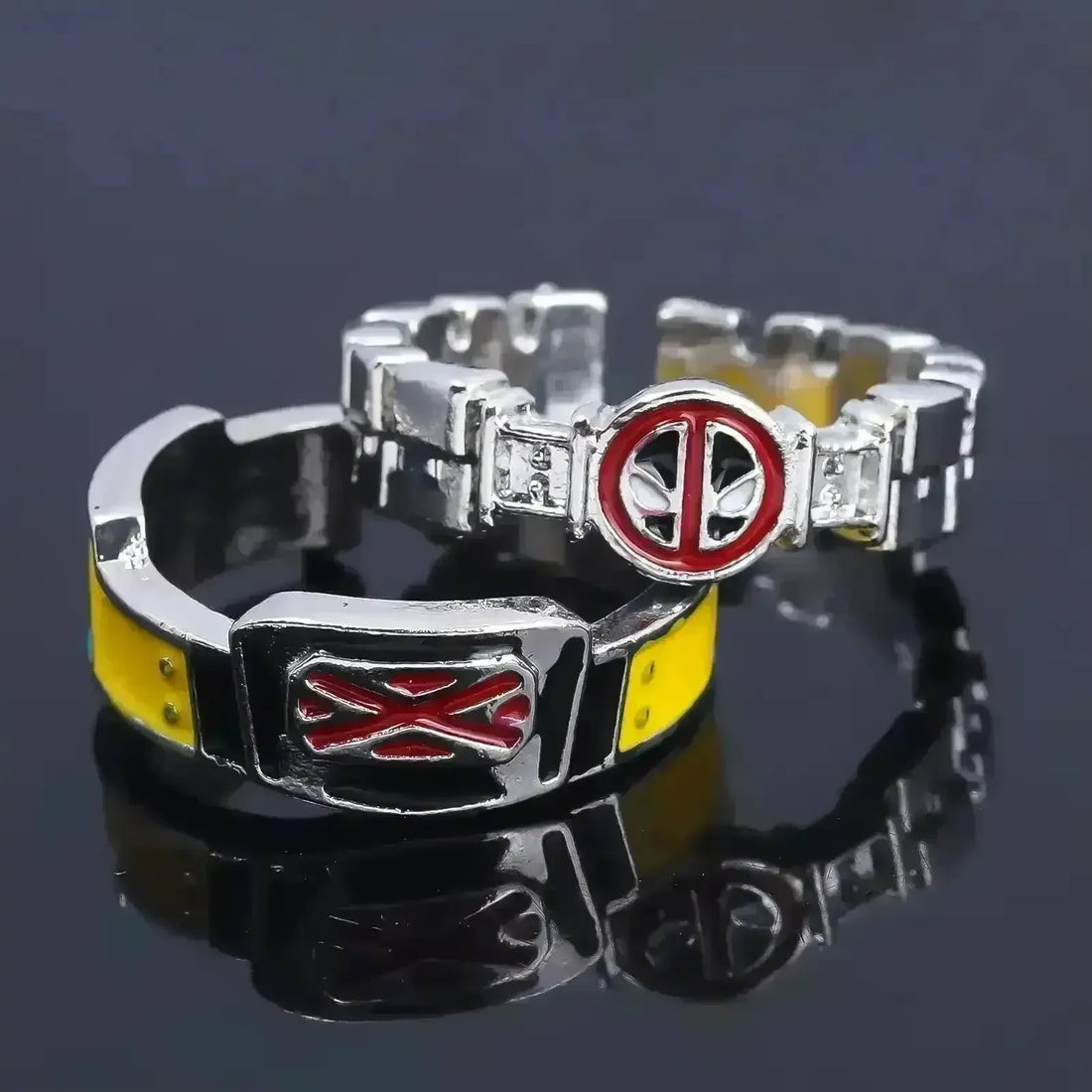 Elegant Deadpool and Wolverine Ring - Bear Hugs