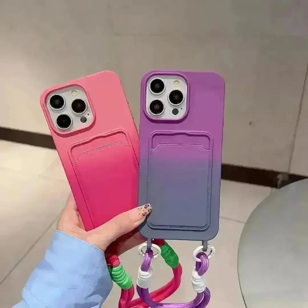 Elegant Gradient Phone Case (For iPhones) - Bear Hugs