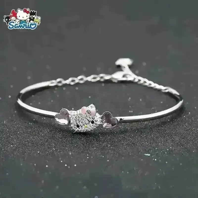Elegant Hello Kitty Charm Bracelet - Bear Hugs
