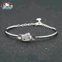 Elegant Hello Kitty Charm Bracelet - Bear Hugs