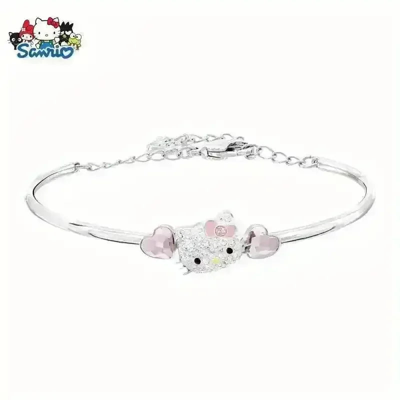 Elegant Hello Kitty Charm Bracelet - Bear Hugs