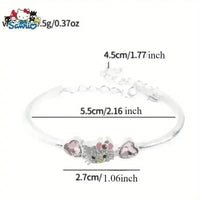Elegant Hello Kitty Charm Bracelet - Bear Hugs