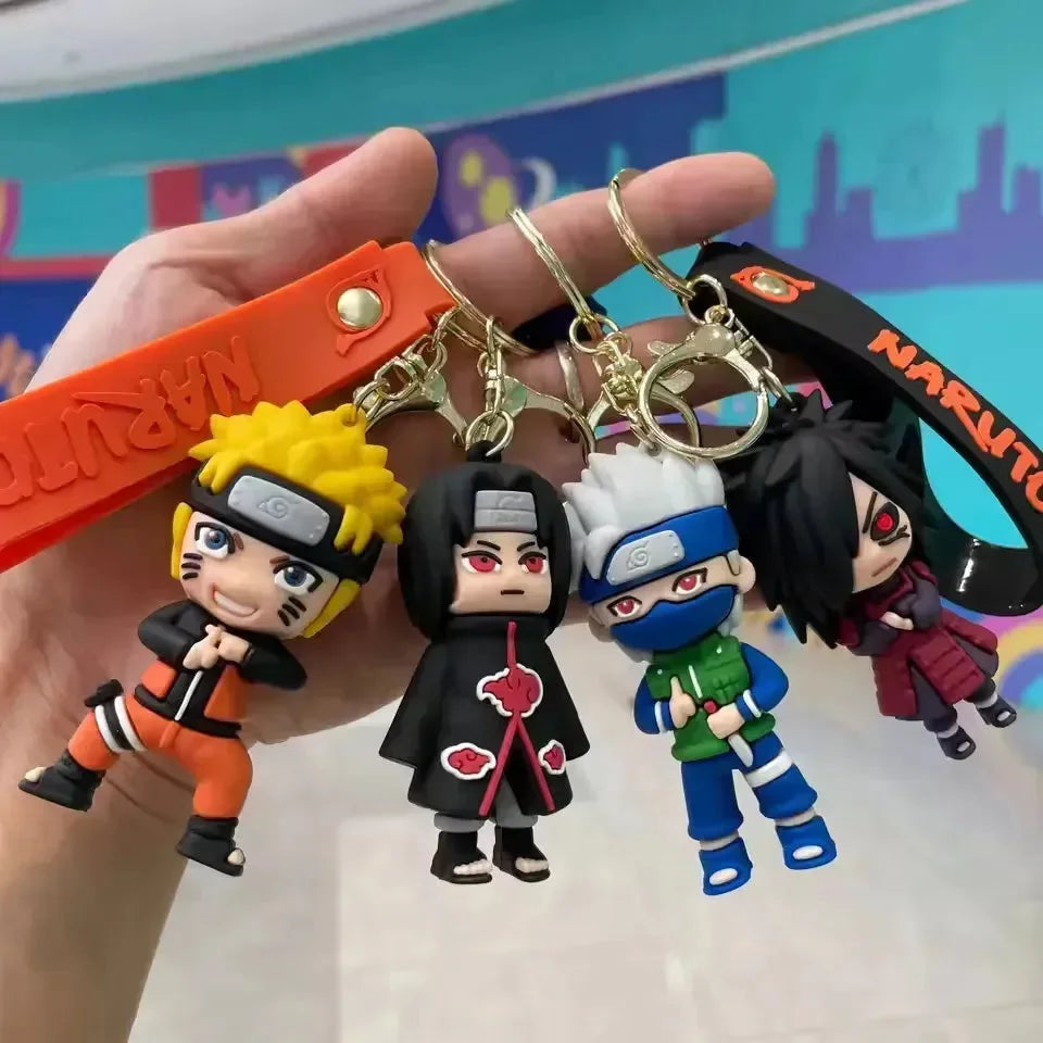 Elegant Naruto 3D Keychain - Bear Hugs