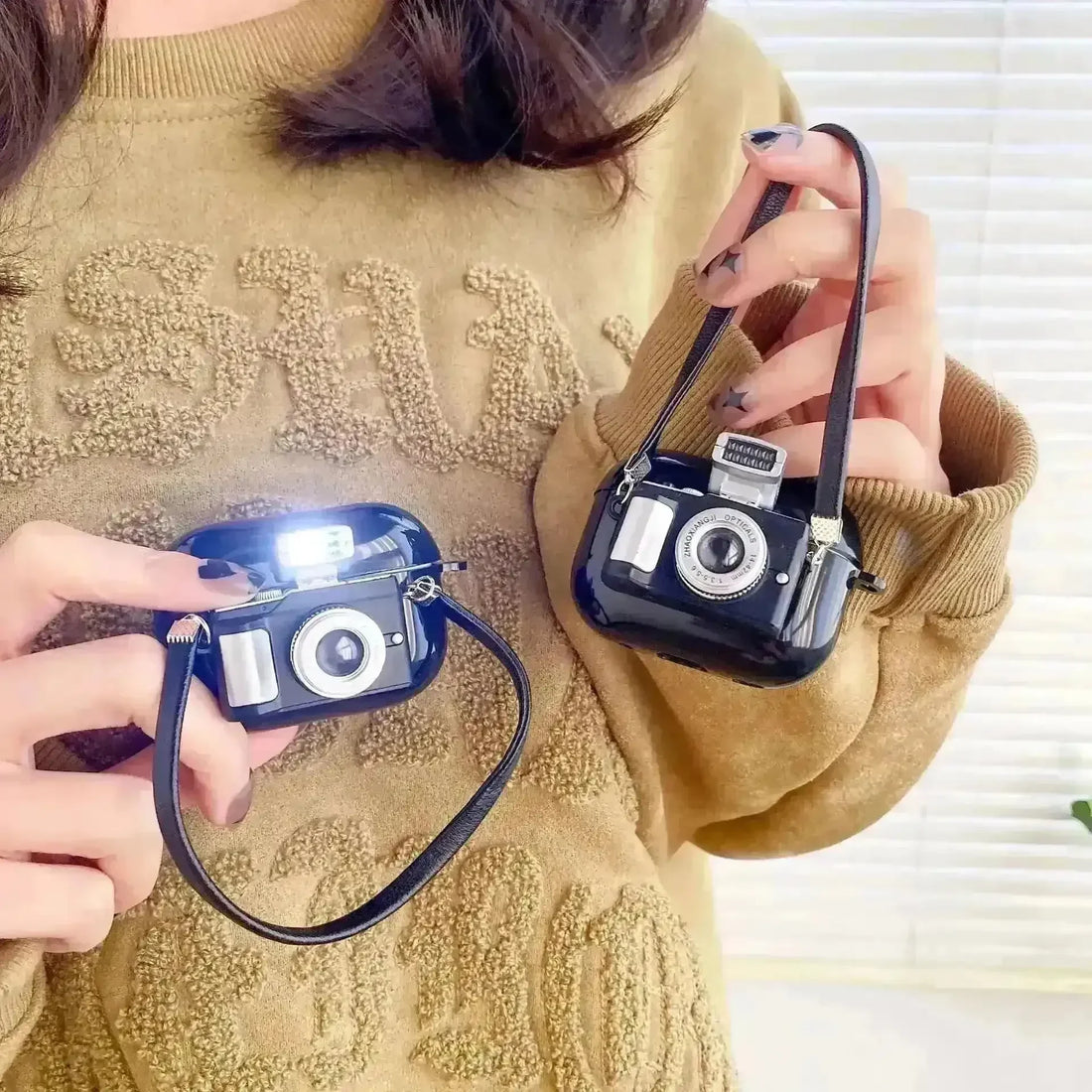 Emily in Paris Flash Camera AirPods Case - Bear Hugs