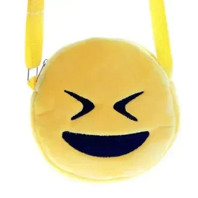 Emoji Mood Plush Messenger Bag - Bear Hugs