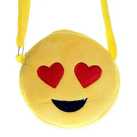 Emoji Mood Plush Messenger Bag - Bear Hugs