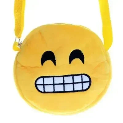 Emoji Mood Plush Messenger Bag - Bear Hugs