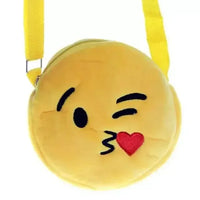 Emoji Mood Plush Messenger Bag - Bear Hugs