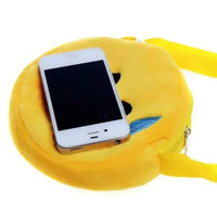 Emoji Mood Plush Messenger Bag - Bear Hugs