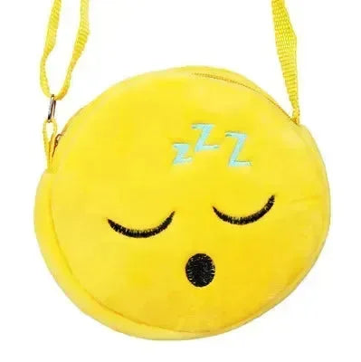 Emoji Mood Plush Messenger Bag - Bear Hugs