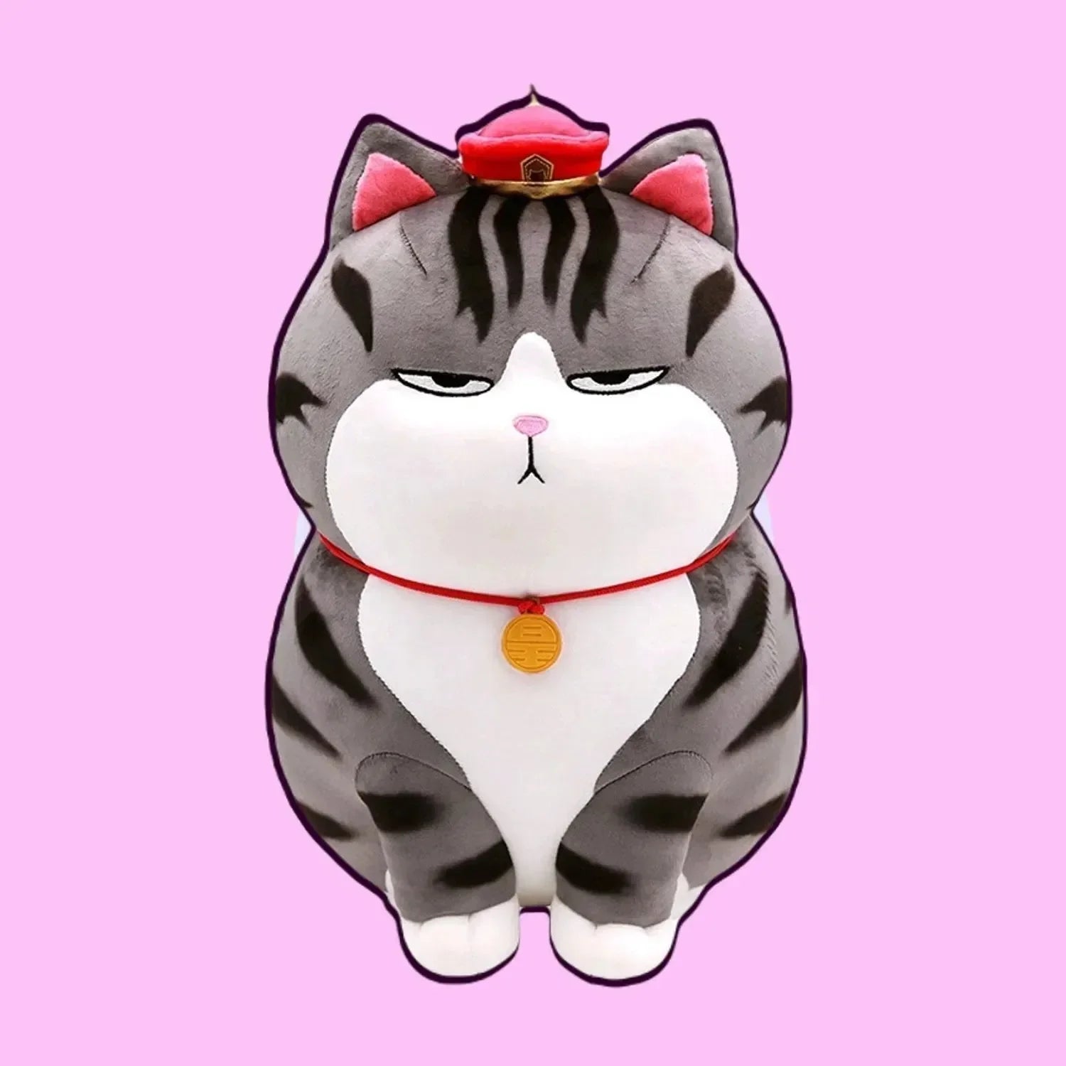 Emperor Crowned Cat Plushie - Bear Hugs