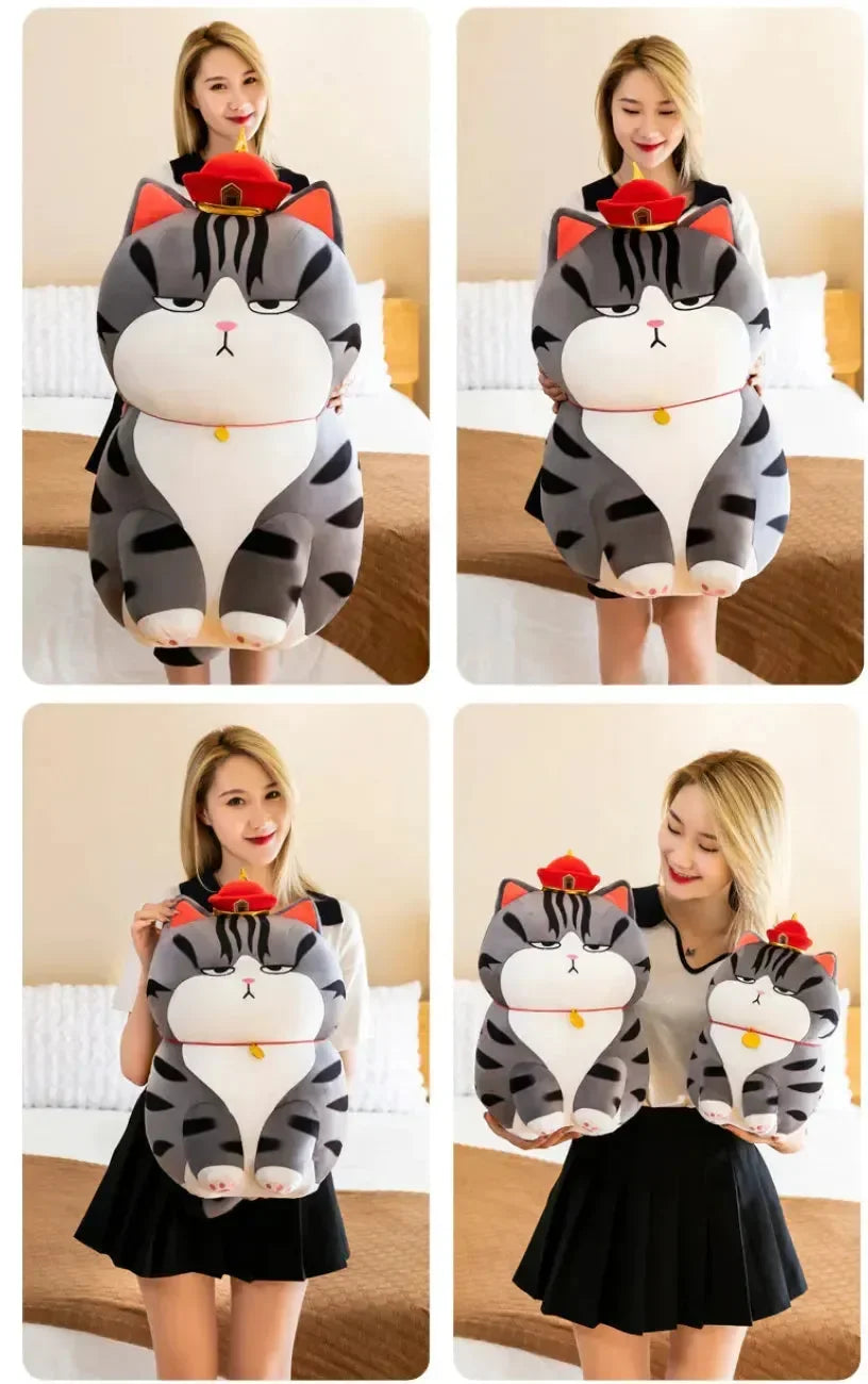 Emperor Crowned Cat Plushie - Bear Hugs