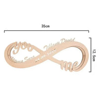 Eternal Infinity Personalised Couple Light - Bear Hugs