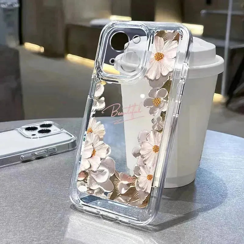 Ethereal Hues Painted Phone Case (For iPhones) - Bear Hugs