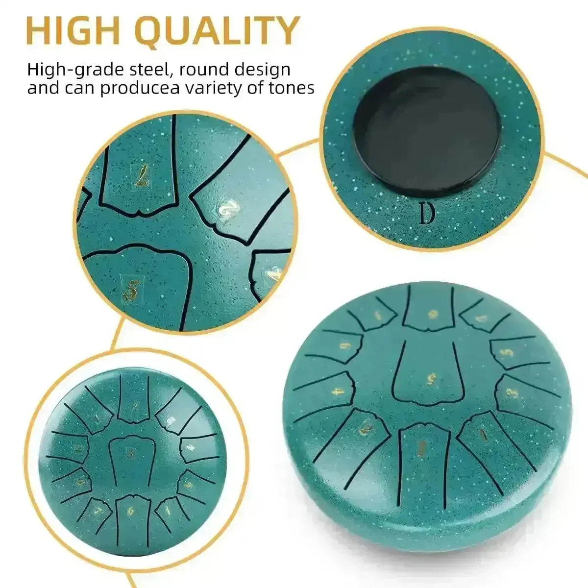 Ethereal Rain Drops Music Drum - Bear Hugs