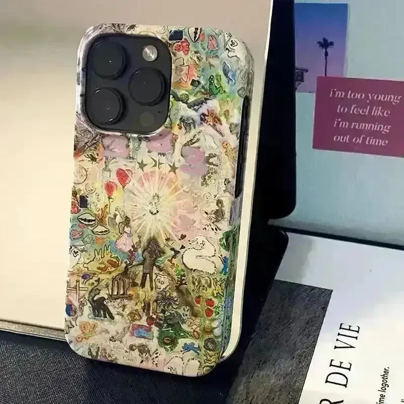 Europe Oil Painting Case (For iPhones) - Bear Hugs