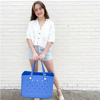 Eva Beach Tote Bag - Bear Hugs