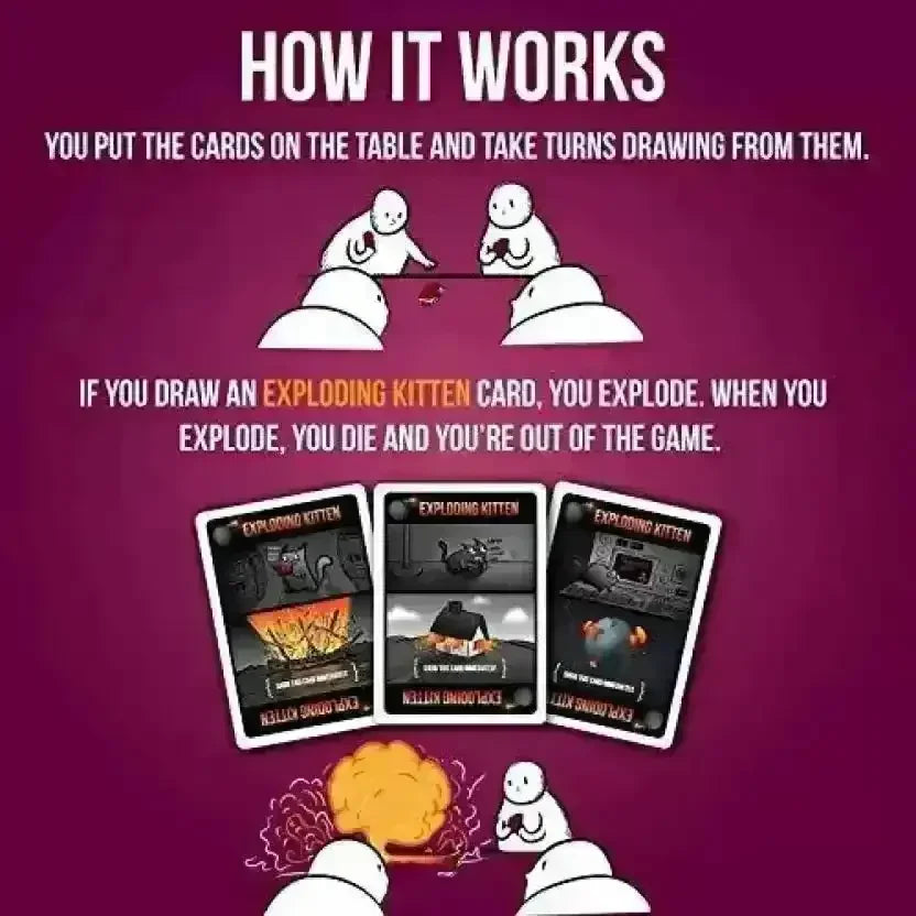 Exploding Kittens Card Game - Bear Hugs