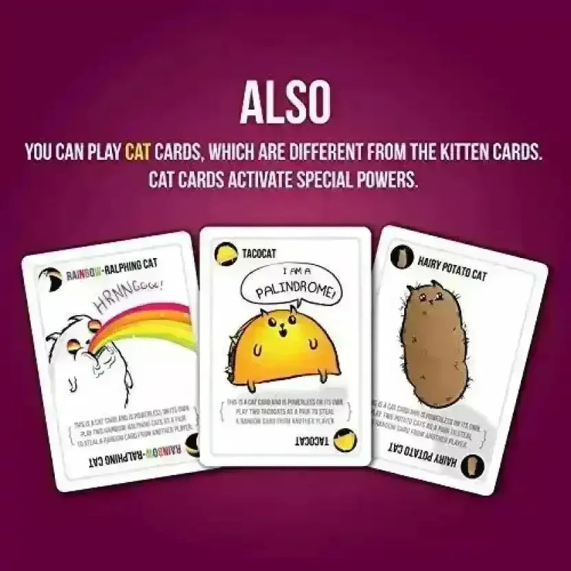 Exploding Kittens Card Game - Bear Hugs
