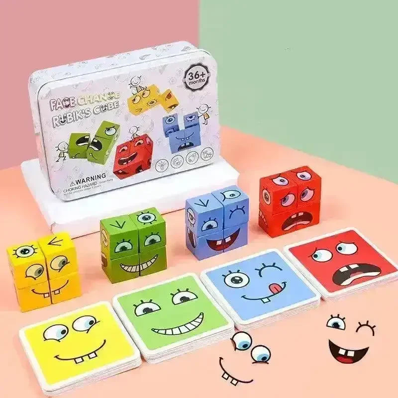 Face Change Rubik's Cube Game - Bear Hugs