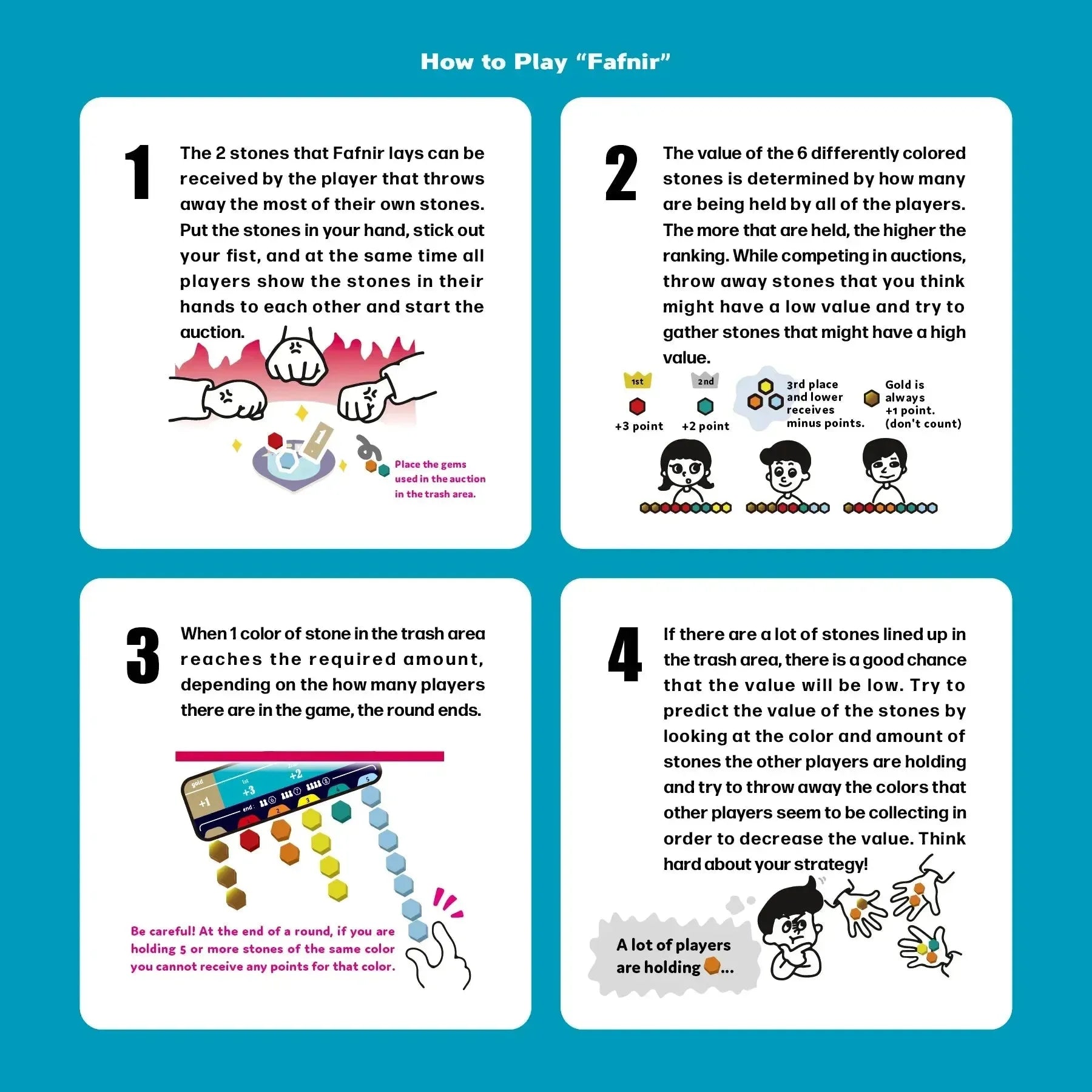 Fafnir Board Game - Bear Hugs