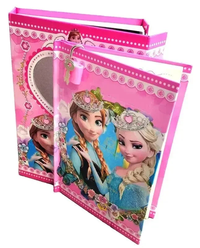 Fairy Tale Frozen A5 Diary With Lock - Bear Hugs