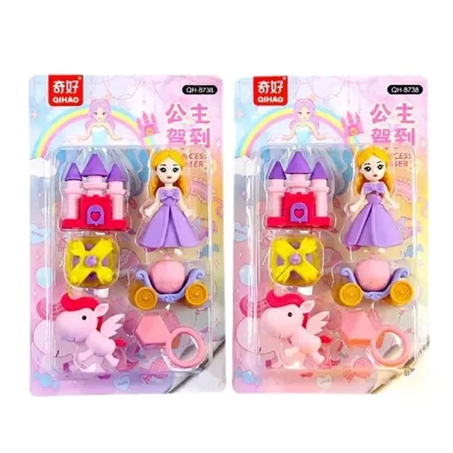 Fairytale Fancies Eraser Set (Pack of 12) - Bear Hugs