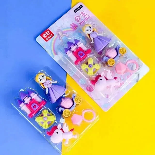 Fairytale Fancies Eraser Set (Pack of 12) - Bear Hugs