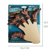 Fancy Dinosaur Finger Puppets - Bear Hugs