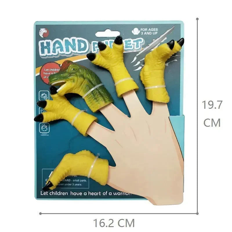 Fancy Dinosaur Finger Puppets - Bear Hugs